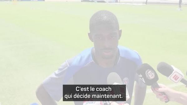 PSG - Ousmane Dembélé : "Regarder son équipe en tribunes, ce n'est pas facile"