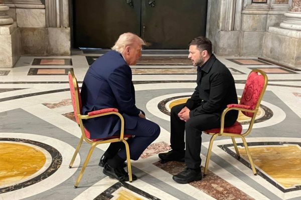Après une attaque russe de drones en Ukraine, un « riche » échange entre Volodymyr Zelensky et Donald Trump