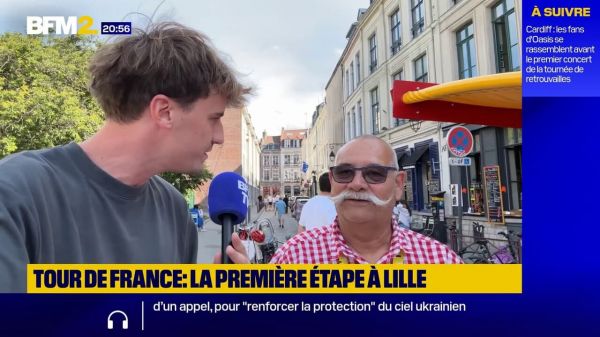 Tour de France : l'effervescence à Lille avant le départ