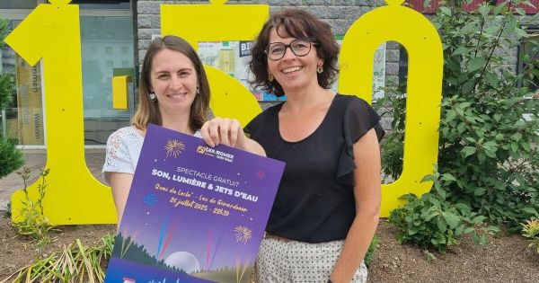 Vosges. Gérardmer : son, lumières, écran d'eau géant... un spectacle grandiose pour les 150 ans de l'office de tourisme
