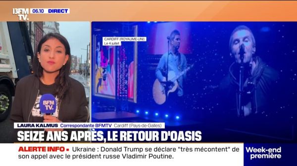 Seize ans après leur séparation, le groupe Oasis est remonté sur scène ce vendredi soir à Cardiff pour un retour très attendu