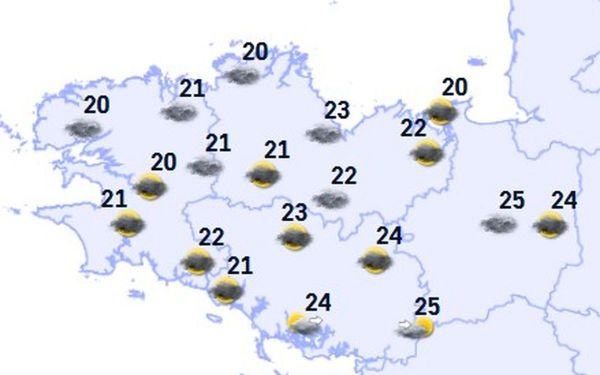 Météo en Bretagne : un ciel couvert et de la pluie en soirée ce samedi