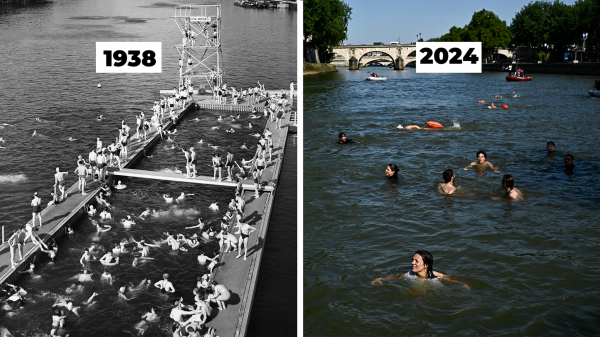 La baignade dans la Seine a beaucoup évolué au fil des siècles, entre bains sauvages, nudité et piscines flottantes