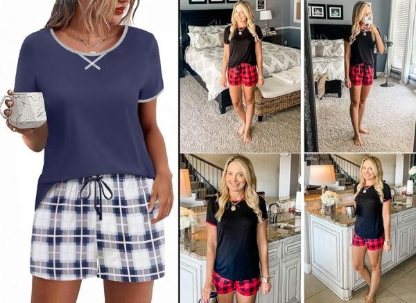 Offre limitée : 40 % de réduction sur les pyjamas courts femme Ekouaer (différents coloris)  ️