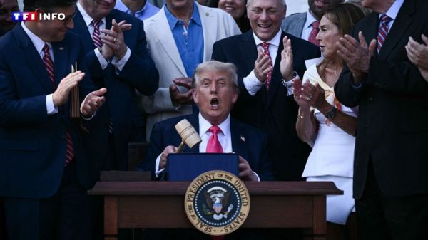 "Les 6 premiers mois les plus réussis" : Donald Trump célèbre l'adoption de sa "belle et grande loi" budgétaire | TF1 INFO