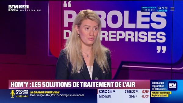 Manon Loez (Hom'y) : Hom'y, les solutions de traitement de l'air - 05/07