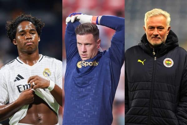 Vers un retournement de situation pour Endrick, une piste en Italie pour ter Stegen, Mourinho vise un partant du LOSC... Les 3 info mercato du jour