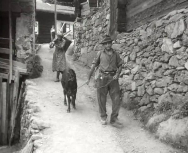 La vie à Isérables en 1960