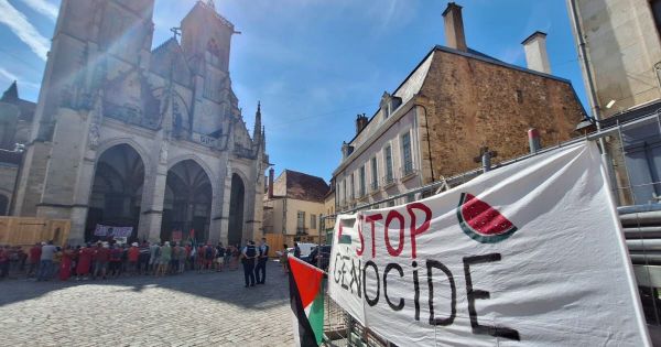 Semur-en-Auxois. "Avec les enfants de Palestine" : une première manifestation de soutien au peuple palestinien en haute Côte-d'Or