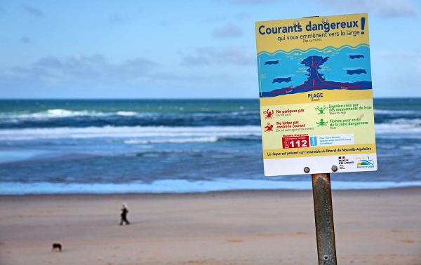 Baignade en Nouvelle-Aquitaine : alerte maximale aux baïnes sur tout le littoral