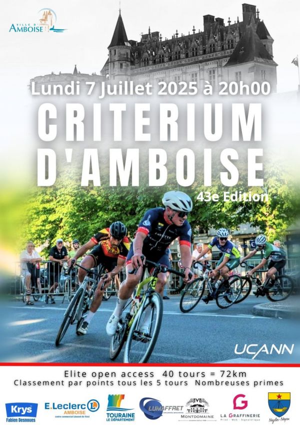 Critérium d'Amboise : Les engagés