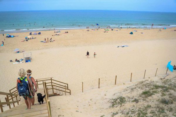 Les plus belles plages des Landes. Lespecier, la plage sauvage de Mimizan