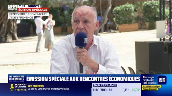 Pierre-André de Chalendar, ancien PDG de Saint-Gobain: "Aujourd'hui, on a des taxes qui sont plus importantes sur les énergies décarbonées car l'État voit bien qu'à long terme, l'assiette [...]