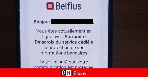 Alexis, 40 ans, victime de l'arnaque "Itsme” orchestrée par un faux employé de Belfius derrière un vrai numéro