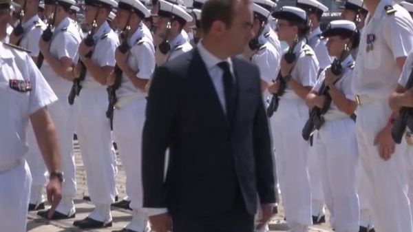 Base navale de Toulon: le ministre des Armées inaugure un bassin dédié aux sous-marins nucléaires