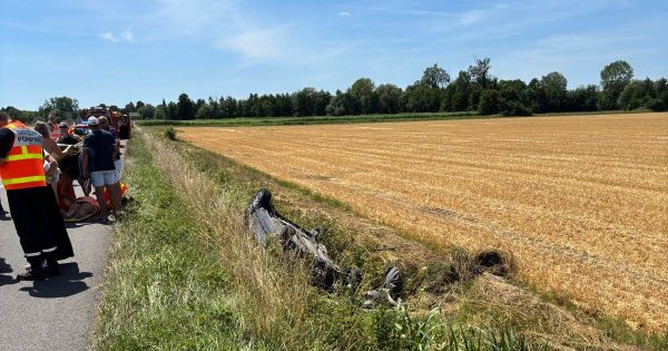 Faits divers. Accident à Brazey-en-Plaine : une voiture fait une sortie de route, quatre blessés dont un grave