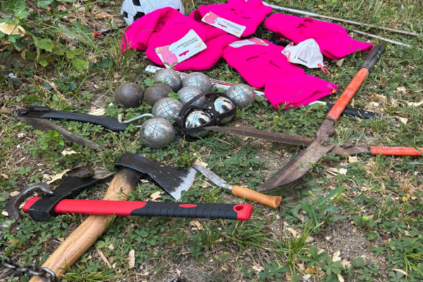 Des armes saisies à proximité du rassemblement des opposants à l'A69