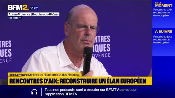 Droits de douane: Éric Lombard espère un accord avec Washington "ce week-end"