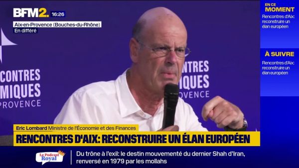 Éric Lombard: "cette année, la charge de la dette" est de "67 milliards d'euros"
