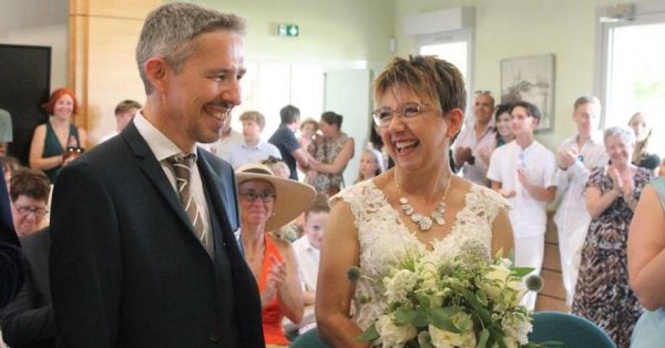 En images. Ils se sont mariés ce premier week-end de juillet en Saône-et-Loire