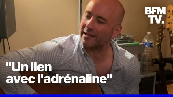 En studio avec Pierre Le Coz, chanteur du groupe 22h22...et commissaire à la BRI