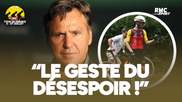 Tour de France (E1) : "Le geste du désespoir !", Bernaudeau se fâche après la faute de Thomas
