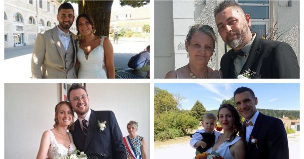 Photos. Les mariés du week-end dans la région de Besançon et du Haut-Doubs