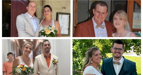 Photos. Les mariés du week-end en Haute-Saône