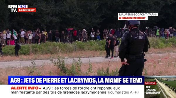 "Un constat de bis repetita": le député Jean Terlier ("Renaissance") réagit aux tensions entre les manifestants contre l'A69 et les forces de l'ordre