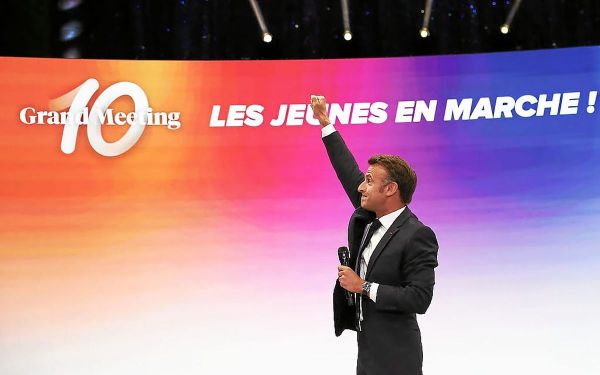 Devant ses jeunes militants, Macron appelle son camp à rester uni et à ne pas être obnubilé par 2027