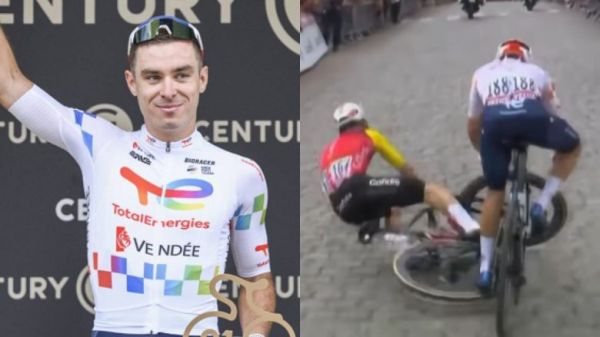 TDF. Tour de France  - Matteo Vercher : "Benjamin Thomas, je ne lui en veux pas..."