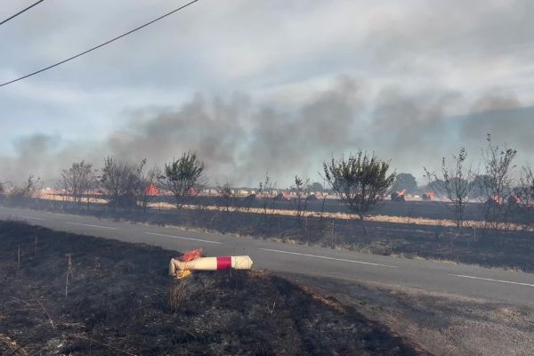Quatre incendies se déclarent simultanément : la ligne TGV coupée entre Poitiers et La Rochelle