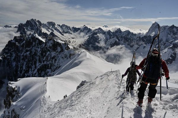 Un alpiniste unijambiste secouru sur le Mont-Blanc