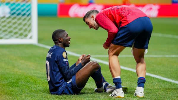 PSG-Bayern: le très bel hommage d'Ousmane Dembélé à Diogo Jota sur sa célébration