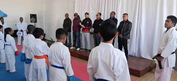 Karaté : Les jeunes U14 en regroupement à Ampefiloha