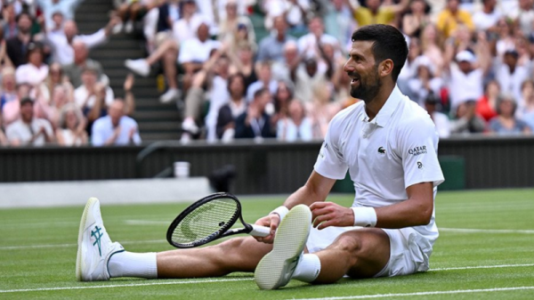 Wimbledon: Djokovic à la puissance 100...