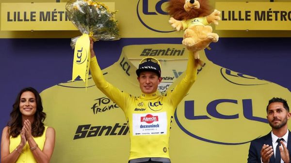 Tour de France: Philipsen premier maillot jaune
