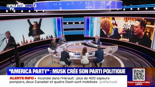 "America Party" : Elon Musk crée son parti politique - 05/07