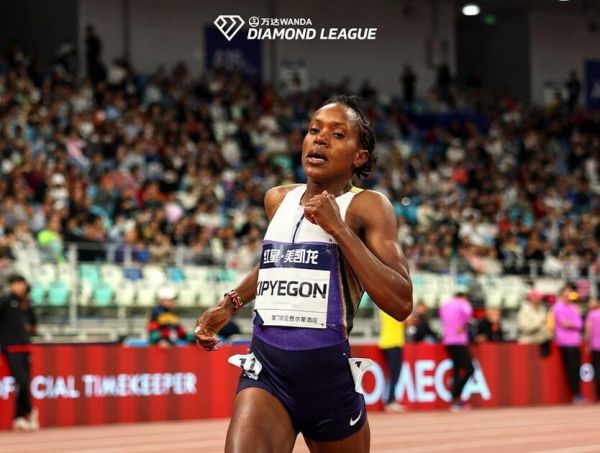 Athlétisme - Record du monde du 1500m pour Faith Kipyegon