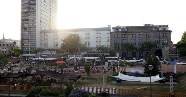 Mulhouse et son agglo. « En roue libre » : des grains de sable à Mulhouse plage et au collège d'Ottmarsheim