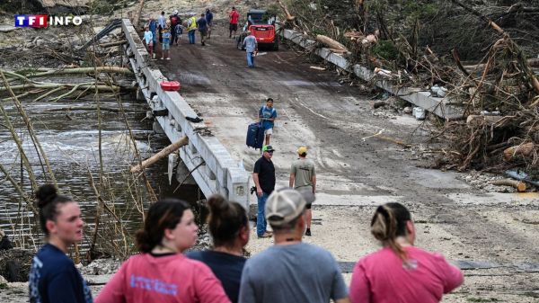 Inondations au Texas : le bilan s'aggrave, au moins 50 morts et des dizaines d'enfants disparus | TF1 INFO