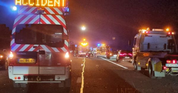 Mâconnais. Accident entre trois voitures sur l'autoroute : l'A6 fermée dans un sens pendant une heure cette nuit