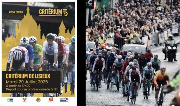 Cyclisme. Critérium - Le Critérium de Lisieux 2025.... le retour d'un monument cycliste