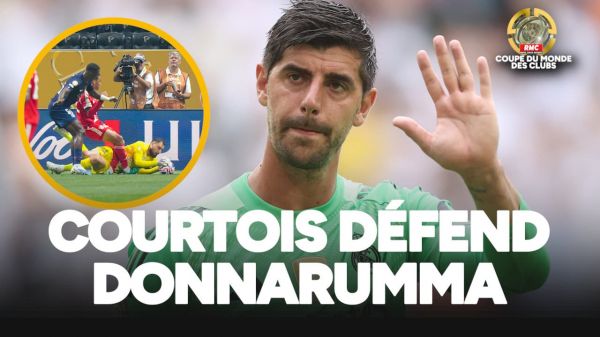 Real Madrid : "Dire que Donnarumma est coupable (sur Musiala) me paraît excessif", défend Courtois
