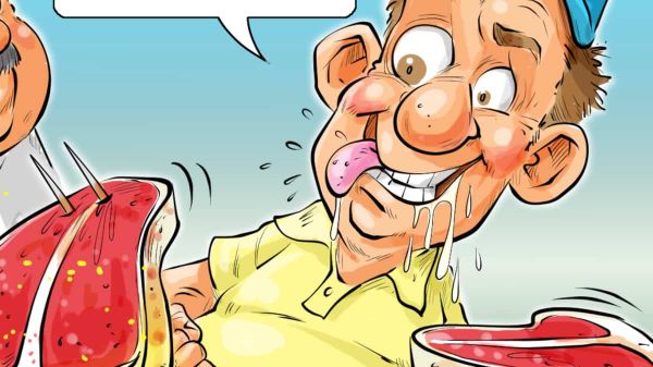 La caricature d'Ygreck