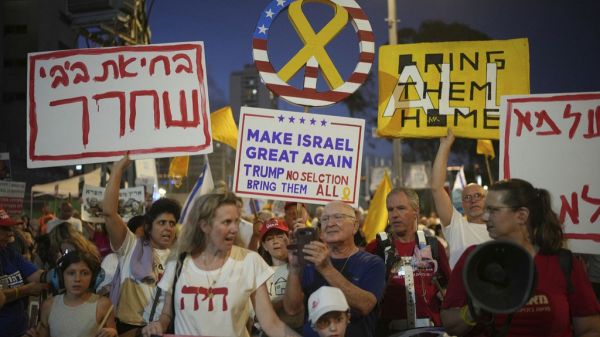 Rassemblement à Tel-Aviv pour demander la libération des derniers otages détenus à Gaza
