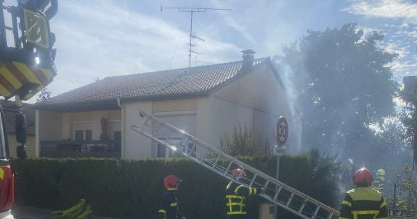 Grand Nancy. Incendie d'une maison à Pulnoy : le pire évité grâce aux pompiers