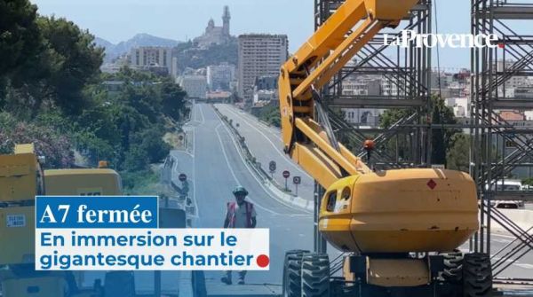 Réouverture de l'A7 : le trafic a enfin repris entre Marseille et les Pennes-Mirabeau, les travaux sont terminés
