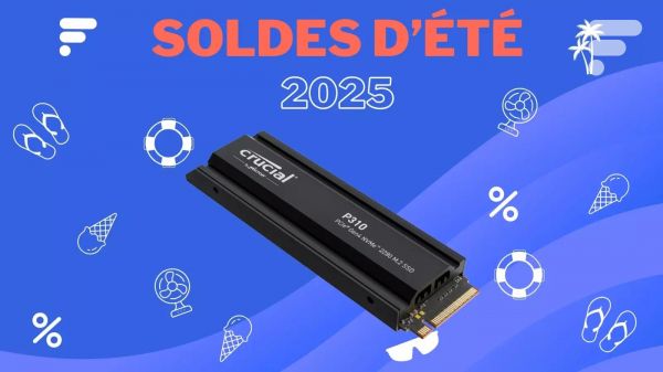 Ce récent SSD M.2 avec 2 To (et 7 100 Mo/s) de la marque Crucial est déjà vendu au rabais lors des soldes