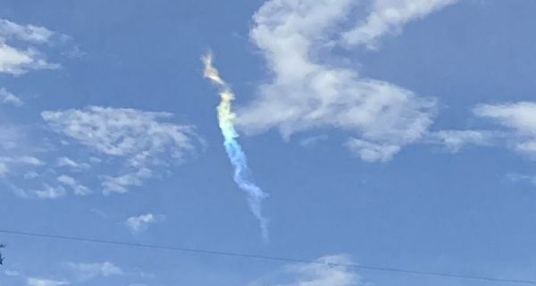 Moselle : un nuage « arc-en-ciel », phénomène très rare, observé dans le ciel